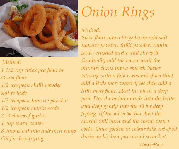 Onion Rings Recipe