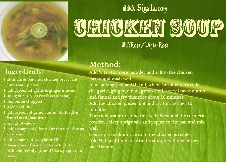 Chicken Soup Recipe