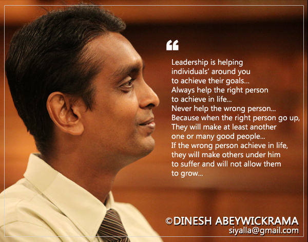 Leadership Dinesh Abeywickrama